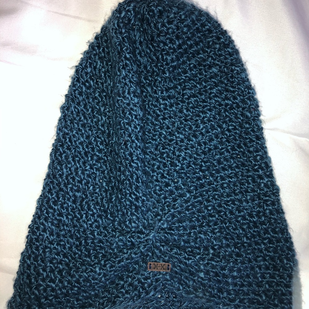 blue beanie NEVER WORN